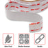 Double Sided Tape, Heavy Duty Mounting Tape, 4950 VHB, 1in x 15ft, White, Made in USA, Waterproof Mounting Tape
